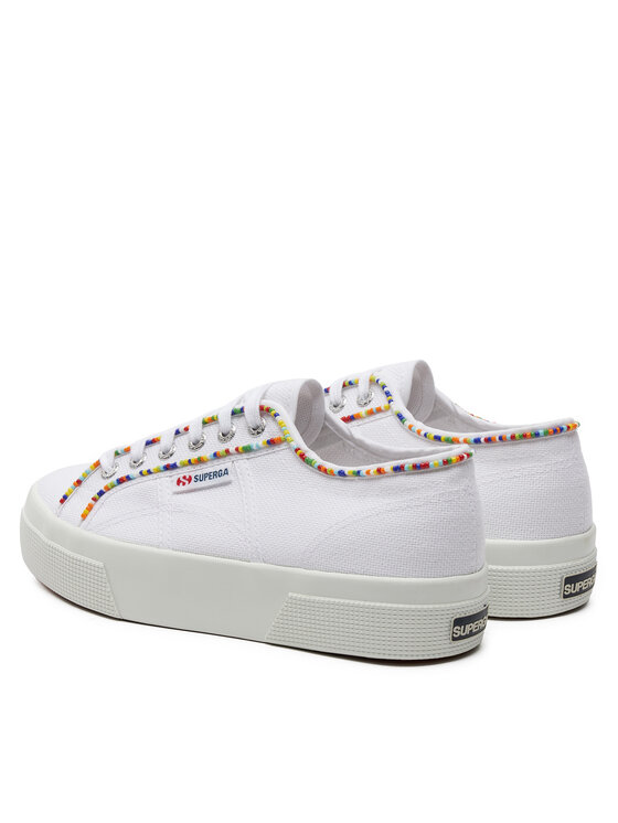 Superga Superga Tenisice Multicolor Beads 2740 S4131FW Bijela