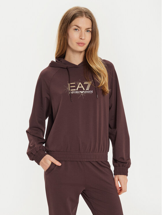 EA7 Emporio Armani EA7 Emporio Armani Trenirka 6DTV63 TJTHZ 1755 Rjava Regular Fit