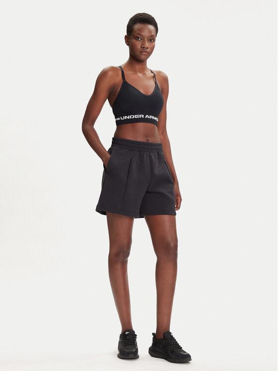 Under Armour Under Armour Pantaloni scurți sport Unstoppable Flc Pltd Short 1382764-001 Negru Loose Fit