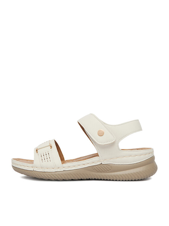 Go Soft Go Soft Sandalen CEO-WYL05010-09 Écru