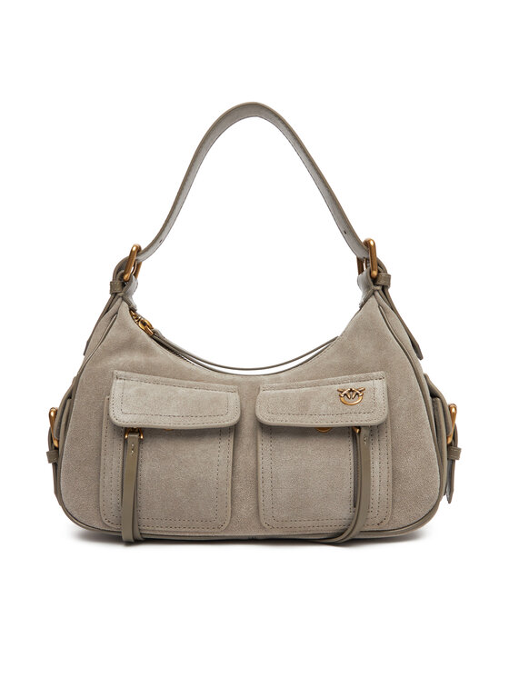 Geantă PINKO Cargo Bag Classic PE 25 PLTT 102794 A29N Gri