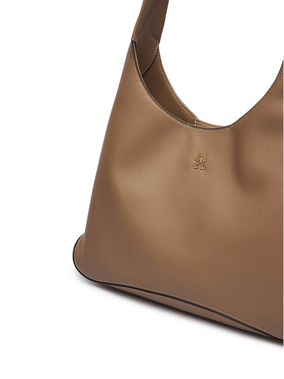 Tommy Hilfiger Tommy Hilfiger Torebka Th Everyday Hobo AW0AW19187 Beżowy