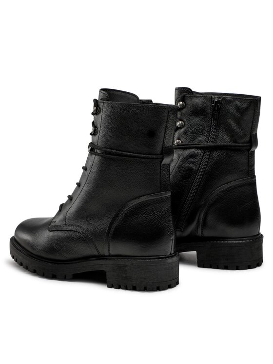 Geox Geox Outdoorová obuv D Hoara H D26FTH 00046 C9999 Čierna