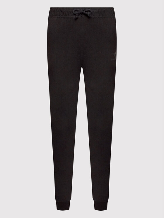 Diadora Diadora Pantaloni da tuta L.Cuff Core 102.178195 Nero Regular Fit