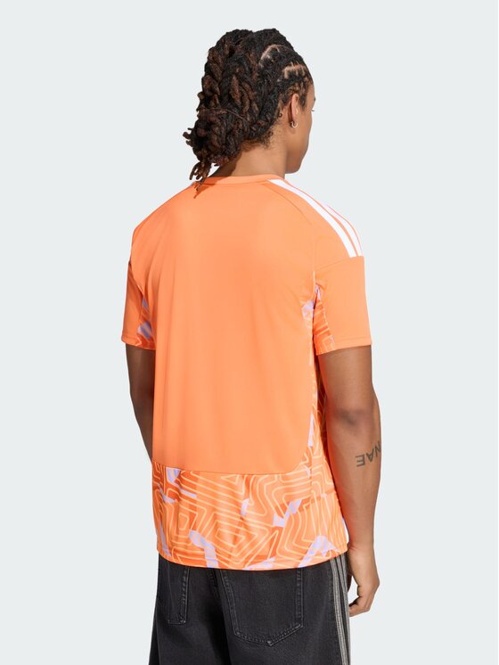 adidas adidas Koszulka techniczna 169696 Pomarańczowy Slim Fit