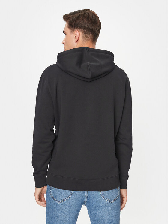 Lee Lee Felpa 112341665 Nero Regular Fit