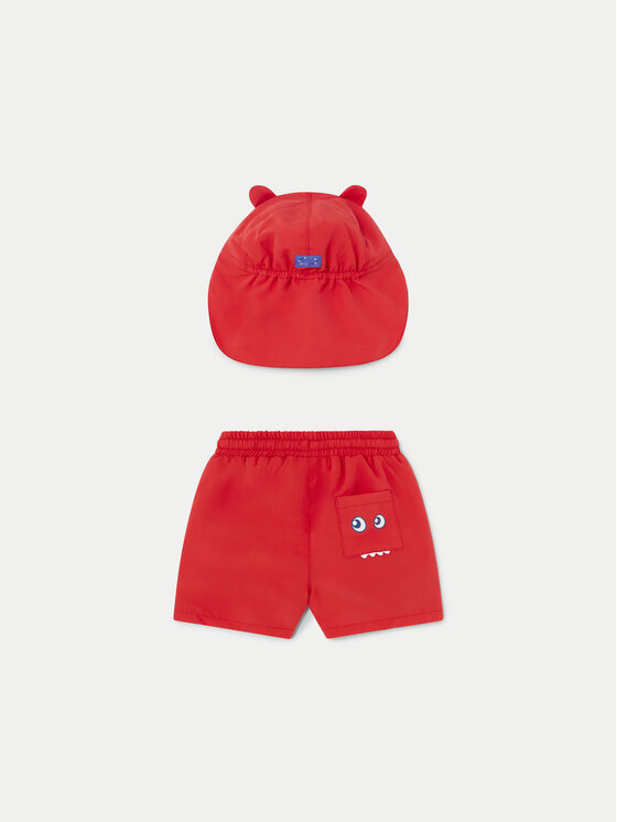 Mayoral Mayoral Pantaloni scurți pentru înot 1649 Roșu Regular Fit