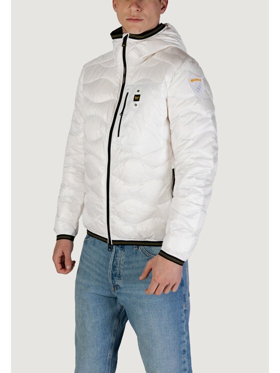 Blauer Blauer Giubbotto piumino WAVE Bianco Regular Fit