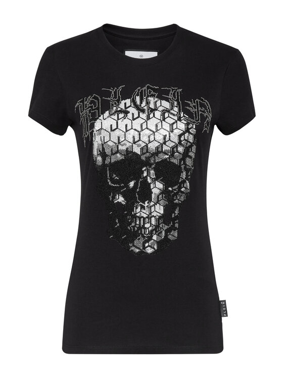PHILIPP PLEIN PHILIPP PLEIN Tričko 7557 Čierna