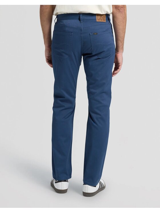 Lee Lee Jeansy DAREN ZIP FLY Niebieski Straight Fit
