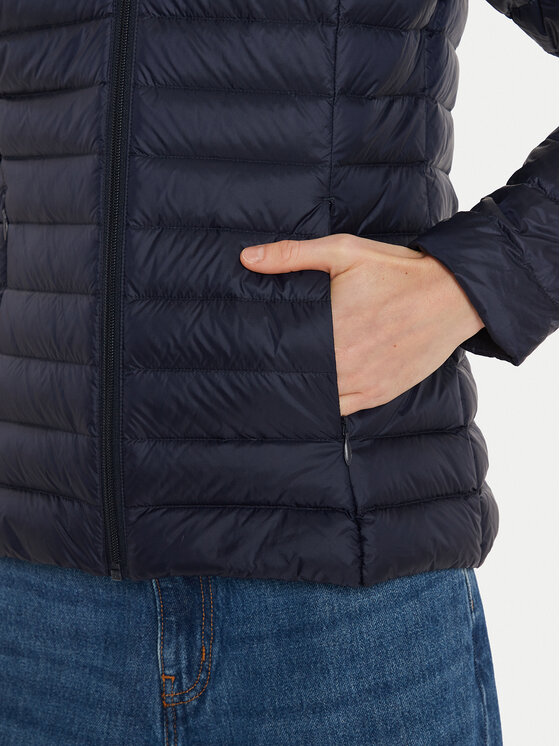 Jott Jott Pūkinė striukė Cloe P000WDOW01 Tamsiai mėlyna Slim Fit