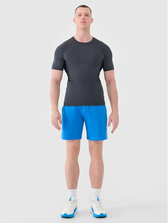 4F 4F Pantaloncini sportivi 4FWSS25TFSHM0911-33S Blu Regular Fit