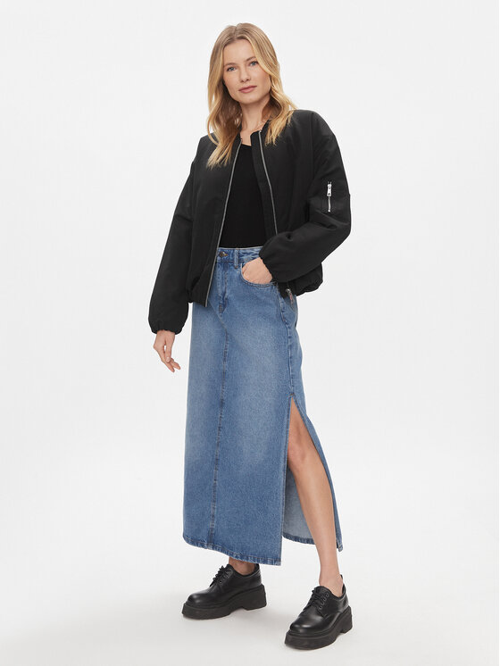 Vero Moda Vero Moda Kurtka bomber Barcelona 10300839 Czarny Regular Fit