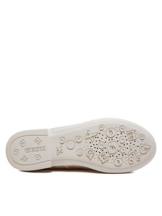 Geox Geox Baleriny Jr Plie' J4555D 00044 C2010 S Złoty