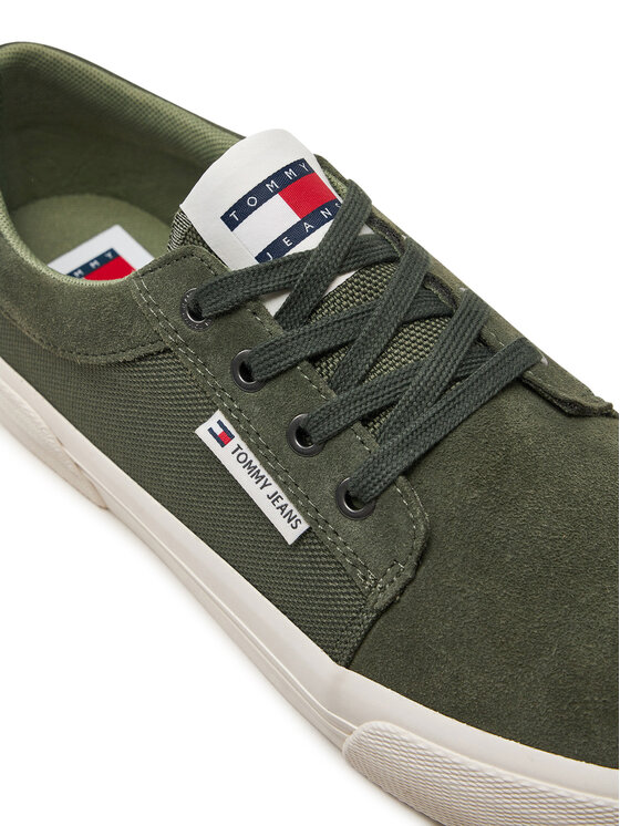 Tommy Jeans Tommy Jeans Tenisice Tjm Vulc. Skate Derby EM0EM01427 Zelena