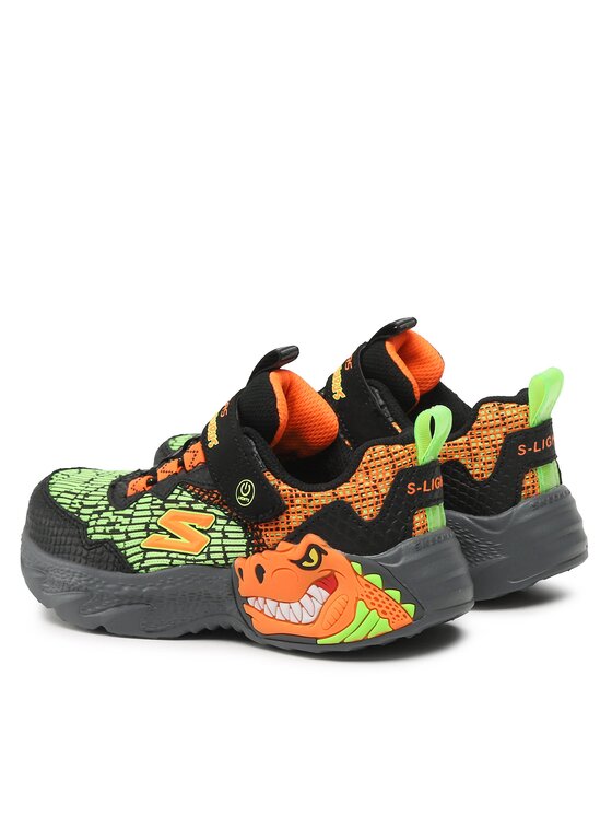 Skechers Skechers Superge Dino Lights 400615L/BKOR Črna