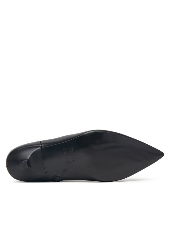 Tommy Jeans Tommy Jeans Stivaletti Tjw Pointed Kitten Heel Boots EN0EN03172 Nero