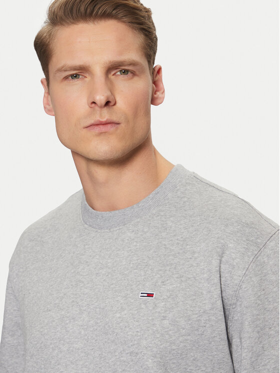 Tommy Jeans Tommy Jeans Суитшърт DM0DM20741 Сив Regular Fit