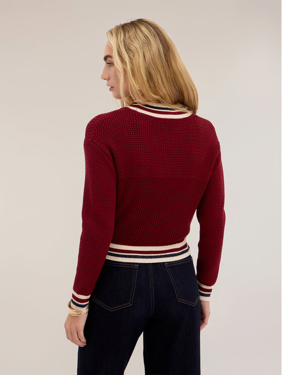 Motivi Motivi Maglione M437W004030N0Z6 Bordeaux Regular Fit