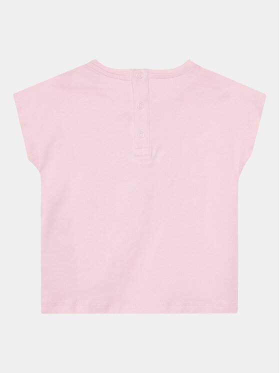 Guess Guess Tričko K4GI11 K6YW4 Ružová Regular Fit
