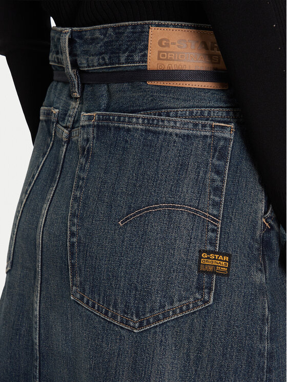 G-Star Raw G-Star Raw Farmer szoknya D25979-D577 Sötétkék Baggy Fit