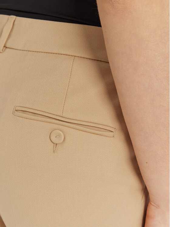 Weekend Max Mara Weekend Max Mara Chino hlače Vite 2515131021 Bež Slim Fit