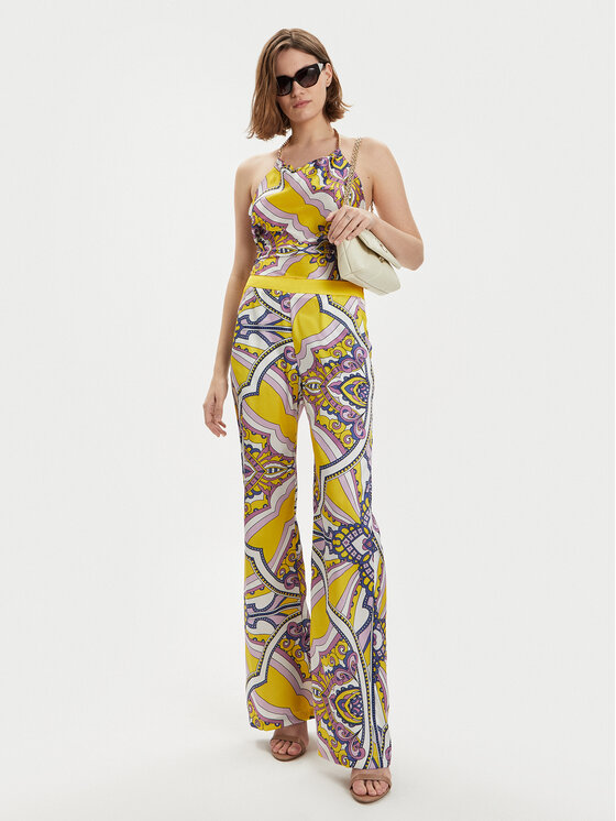 Gaudi Gaudi Kalhoty z materiálu 411FD25023 Barevná Regular Fit