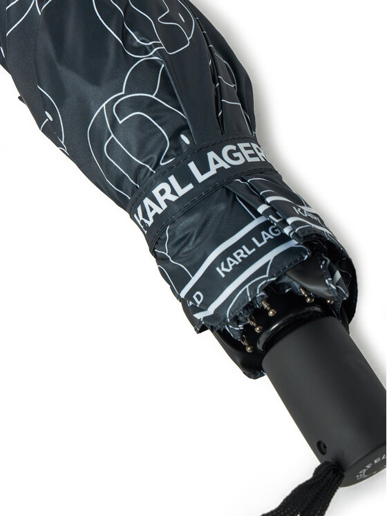 KARL LAGERFELD KARL LAGERFELD Regenschirm A1W50043 Schwarz