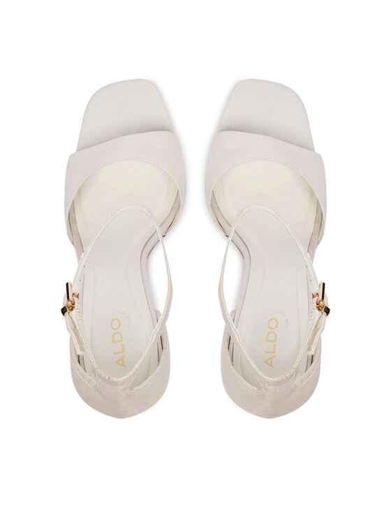 Aldo Aldo Sandały Pearletta 14298299 Biały