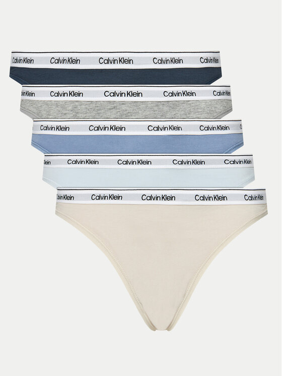 Σετ 5 ζευγάρια στρινγκ Calvin Klein Underwear