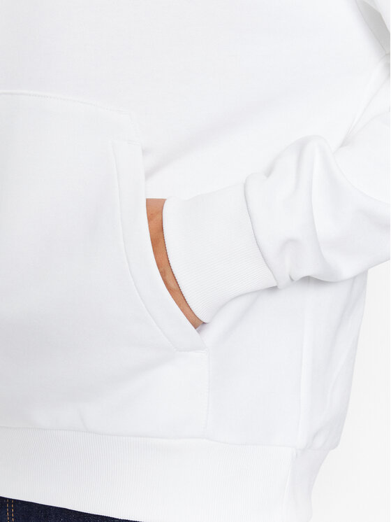 Calvin Klein Calvin Klein Džemperis Hero K10K111345 Balta Regular Fit