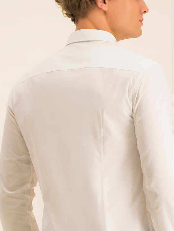 Versace Jeans Versace Jeans Camicia B1GTB6S0 Bianco Slim Fit