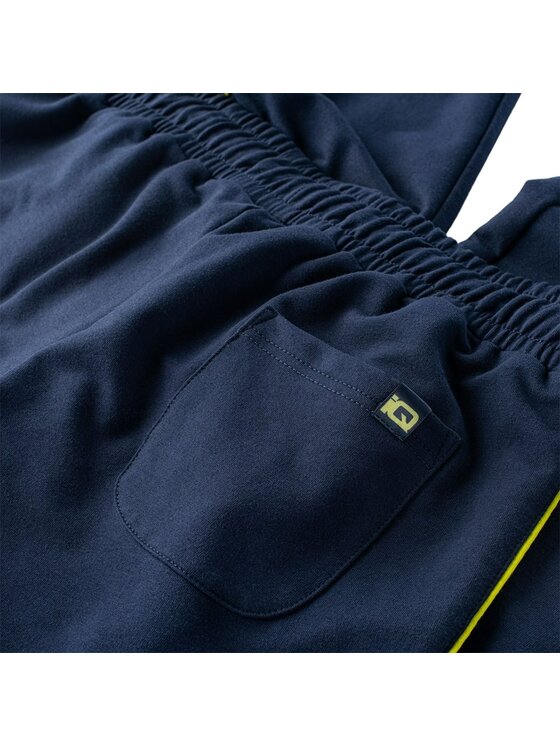 IQ IQ Spodnie outdoor Deli Błękitny Cuffed Fit