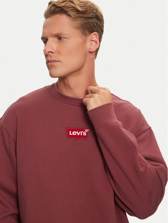 Levi's® Levi's® Mikina Graphic 38712-0437 Červená Relaxed Fit