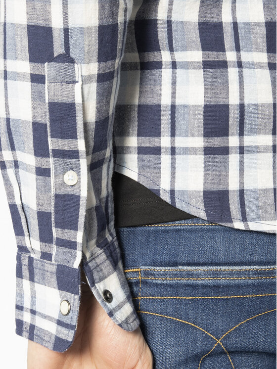 Lee Lee Camicia Clean Western L644DI35 112115488 Blu scuro Slim Fit
