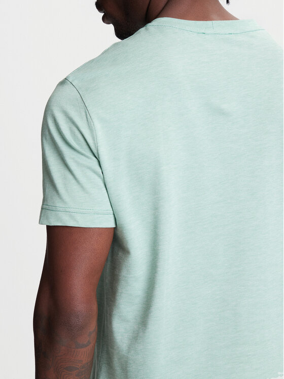 United Colors Of Benetton United Colors Of Benetton T-Shirt 3M4WU1088 Zielony Relaxed Fit