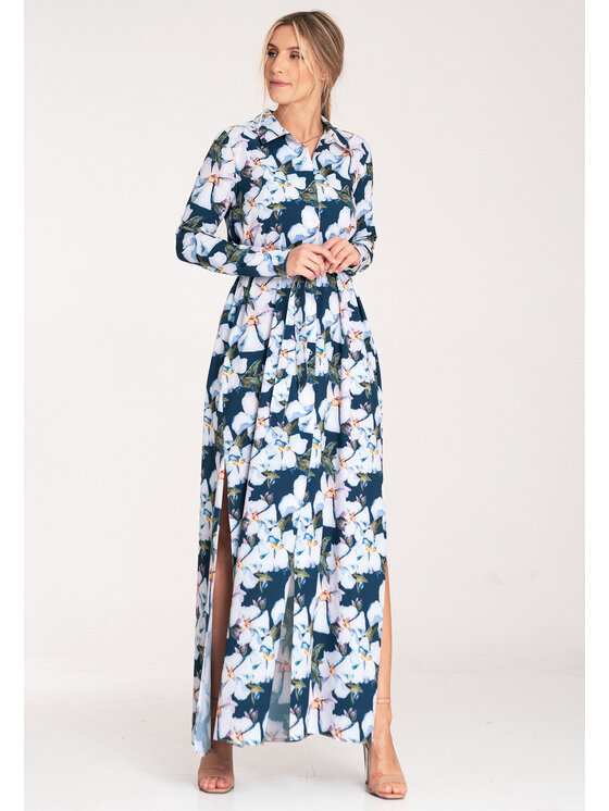 FIGL FIGL Sukienka codzienna M1077 Kolorowy Regular Fit