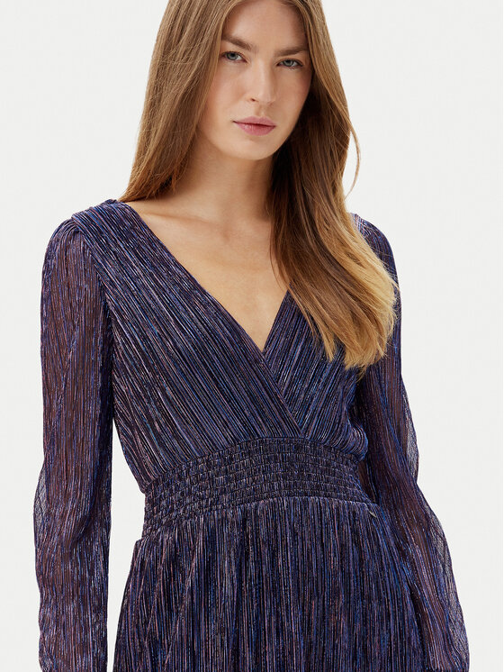 Pepe Jeans Pepe Jeans Sukienka codzienna Althea PL953637 Fioletowy Regular Fit