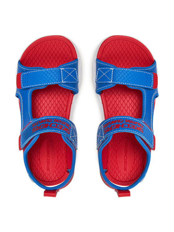 Skechers Skechers Sandály Creature-Splash-Bugtacular 402121L/BLRD Modrá
