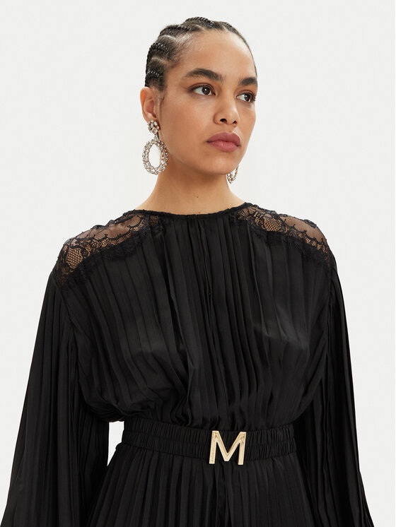 Lola Casademunt by Maite Lola Casademunt by Maite Koktel haljina MS2416006 Crna Regular Fit