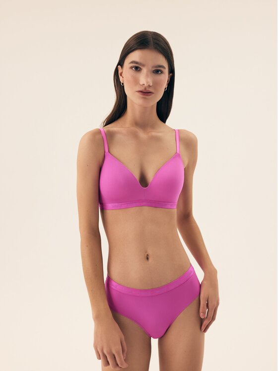 Esotiq Esotiq Biustonosz push-up 42480 Różowy
