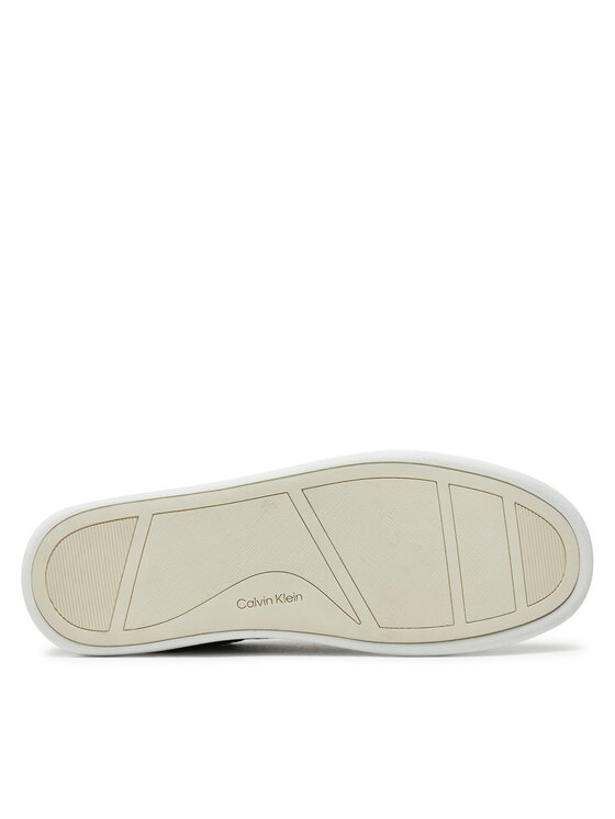 Calvin Klein Calvin Klein Sneakersy Cupsole Lace Up - Lth Sue Mix HW0HW02435 Czarny