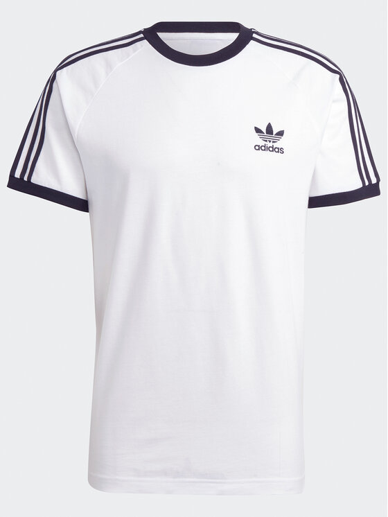 adidas adidas Tricou Adicolor Classics 3-Stripes T-Shirt IA4846 Alb Slim Fit