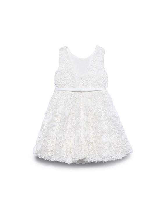 Abel & Lula Abel & Lula Sukienka elegancka 5050 Biały Regular Fit