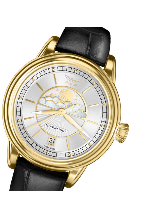 Aviator Aviator Orologio V.1.33.1.343.4B Nero