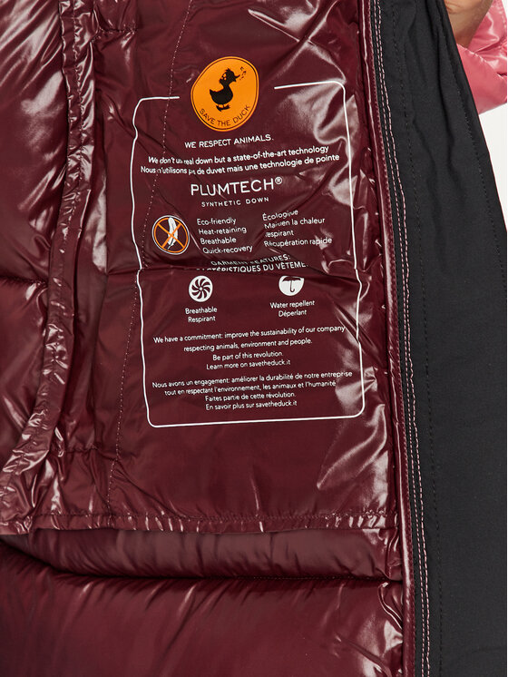 Save The Duck Save The Duck Μπουφάν χειμωνιάτικο D45510W LUCK17 Ροζ Regular Fit