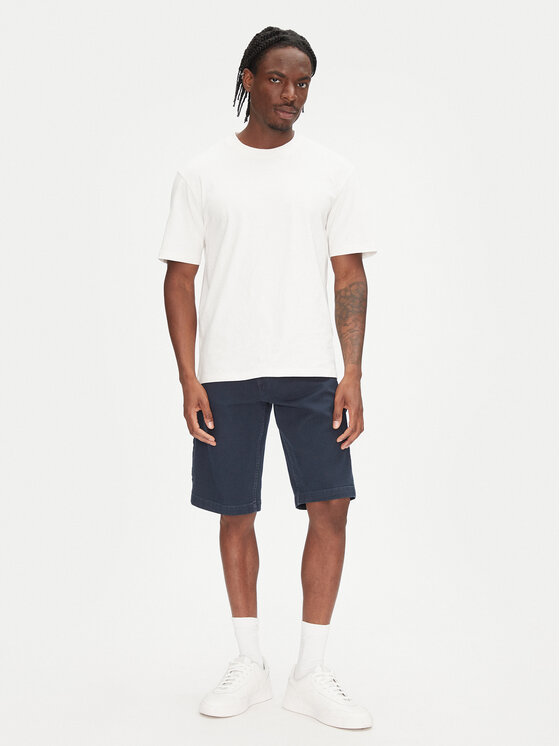 Tommy Jeans Tommy Jeans Auduma šorti Jaimie DM0DM21951 Tumši zils Slim Fit