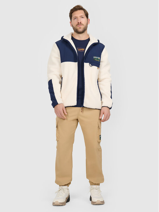 4F 4F Polar MISSION READY Biały Regular Fit