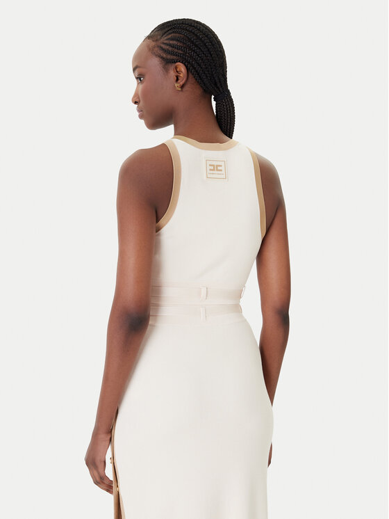 Elisabetta Franchi Elisabetta Franchi Τοπ TK-71S-61E2-V270 Μπεζ Regular Fit