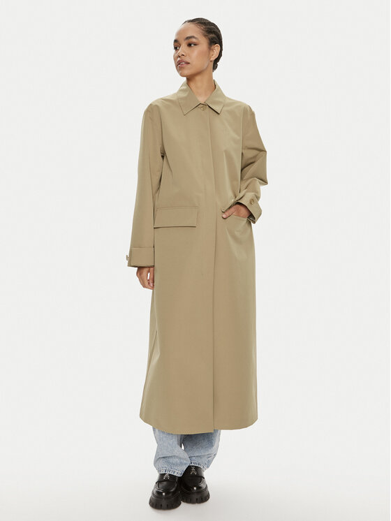 Calvin Klein Jeans Calvin Klein Jeans Cappotto di transizione J20J224080 Beige Regular Fit